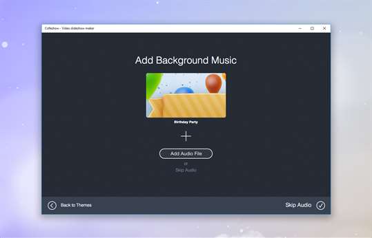 Video slideshow maker - Cofeshow - FREE to try screenshot 4