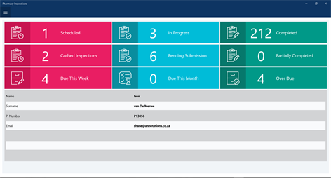SAPC Pharmacy Inspections Screenshots 2