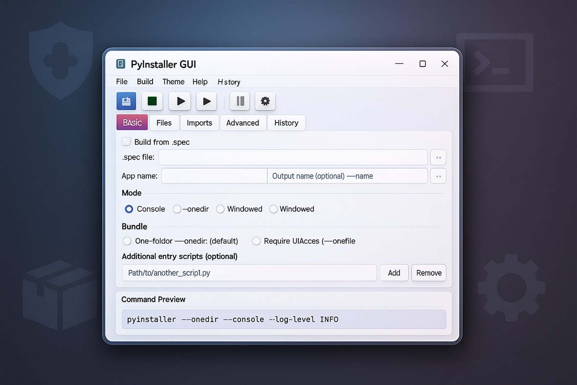 #1. PyInstaller (Windows) Oleh: Aria Vision