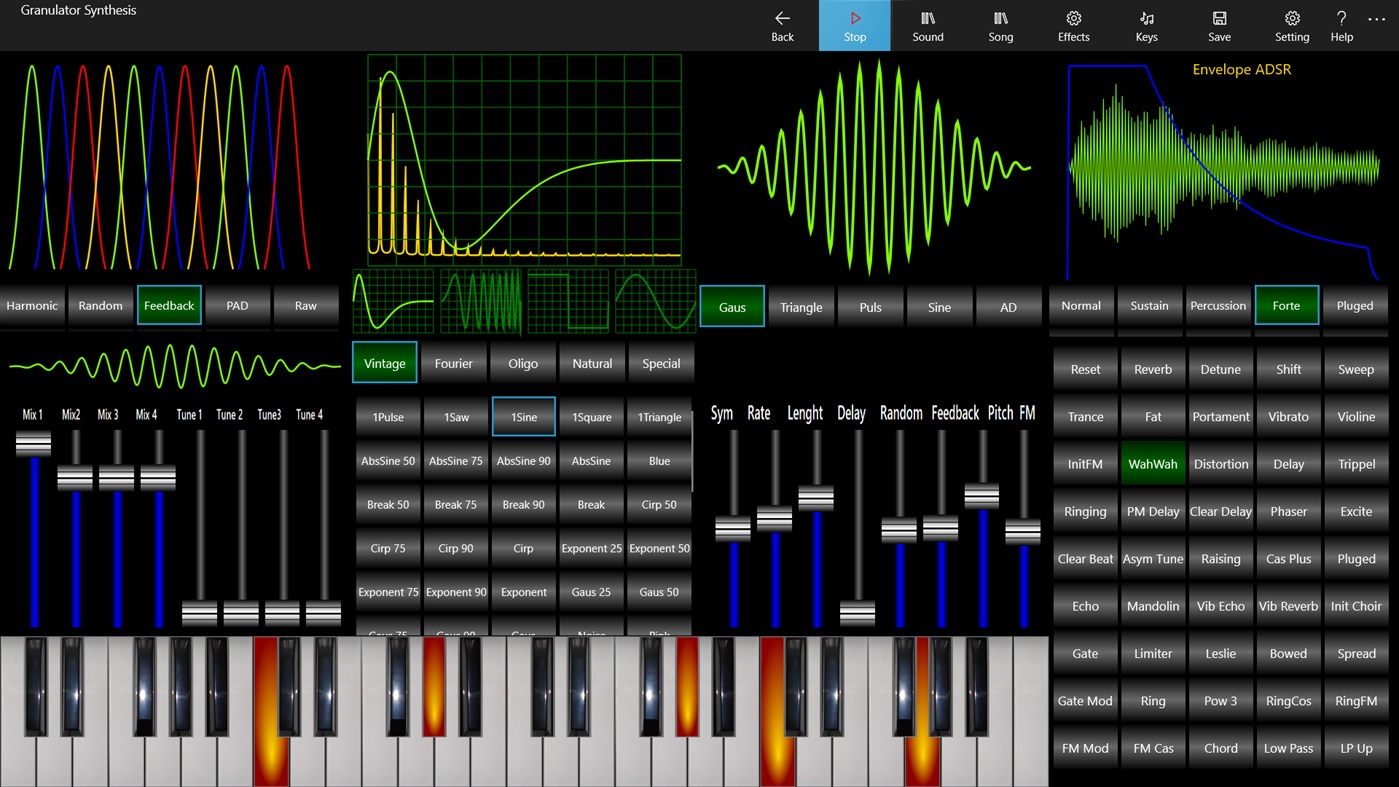 #4. Synthesizer Keyboard (Windows) Göre: SoundDesigner