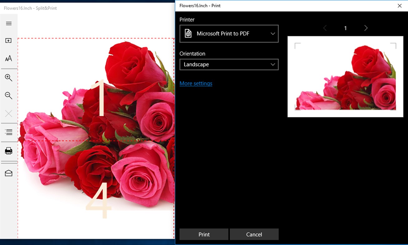 #3. Split&Print (Windows) 由: Victel