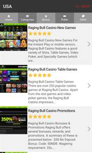 Raging Bull Casino Mobile Guide screenshot 2