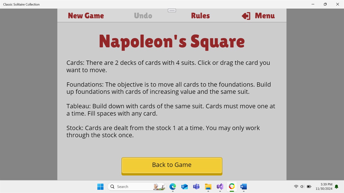 #6. Classic Solitaire Collection (Windows) 由: App Monster