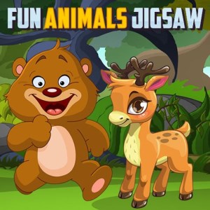 Fun Animals Jigsaw Game