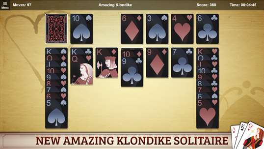 Amazing Klondike Solitaire screenshot 3