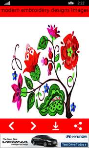 modern embroidery designs Images screenshot 4
