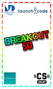 Breakout50 screenshot 1