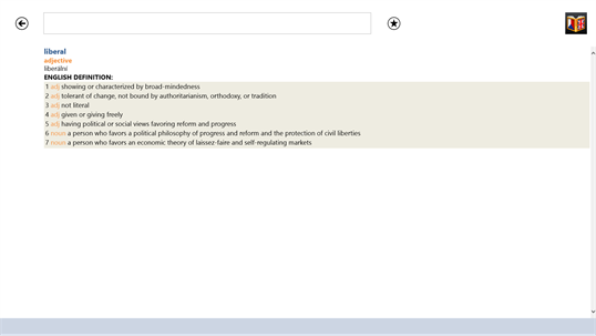 Czech<>English Dictionary screenshot 2