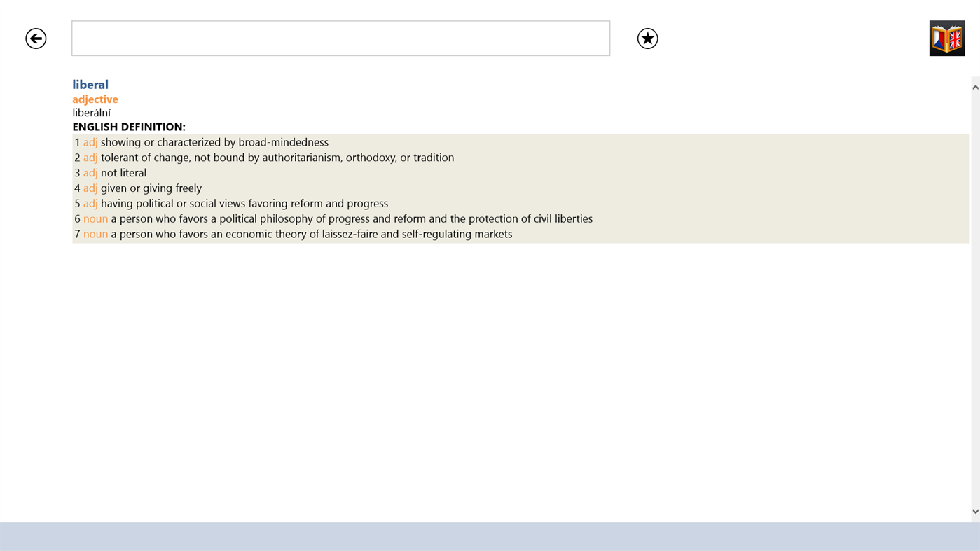 #2. Czech<>English Dictionary (Windows) Podle: CODORE OOD