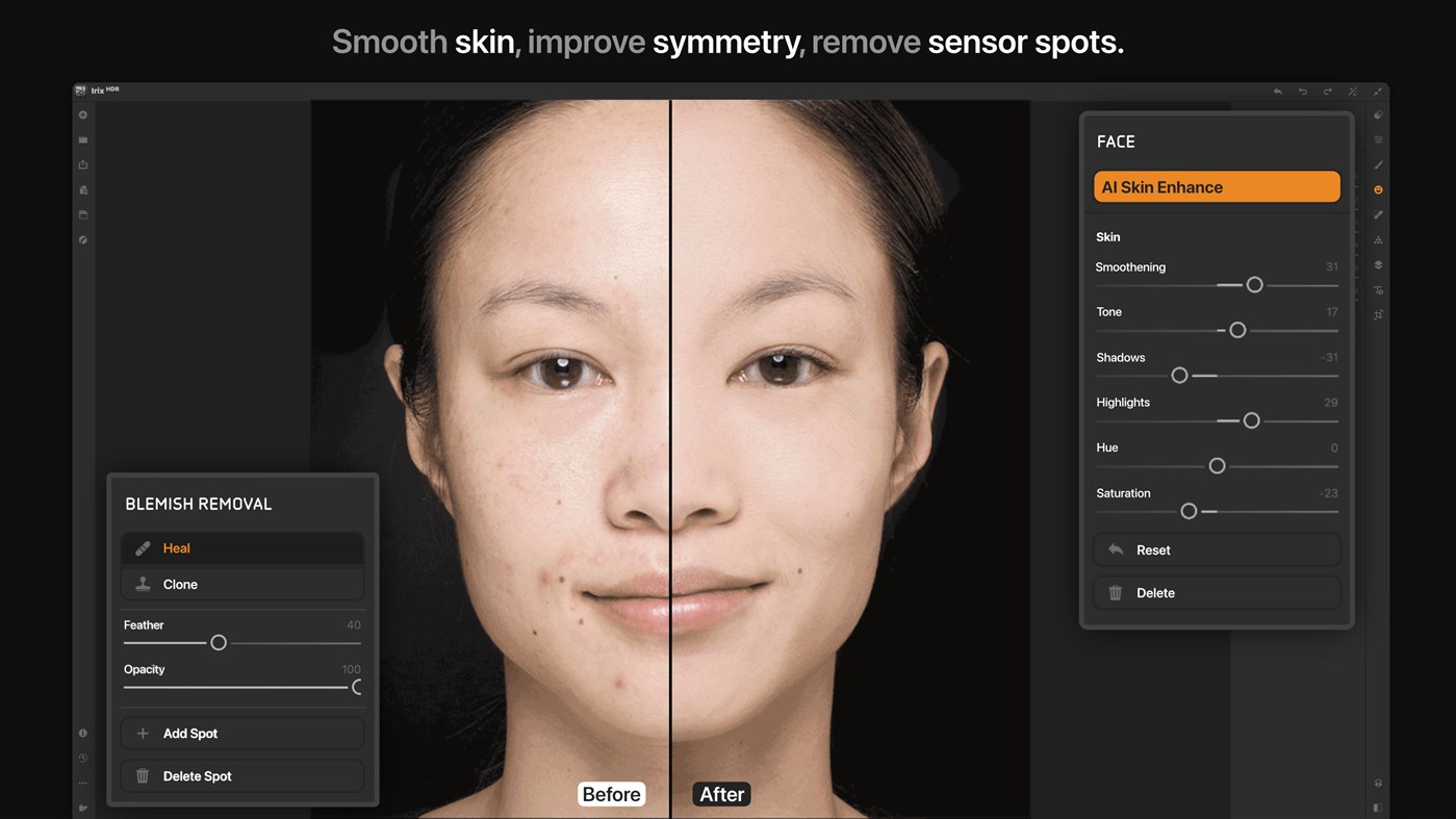 #5. Irix HDR Pro - AI Photo Editor (Windows) By: Binaire Private Limited