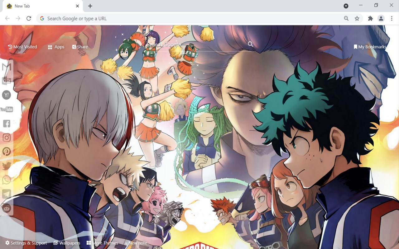 My Hero Academia Wallpaper Microsoft Edge Addons