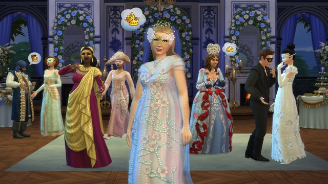 The Sims 4 Lady Bridgerton’s Masquerade Ball Bundle screenshot 1