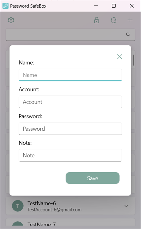 #3. Password SafeBox (Windows) Door: LordRing
