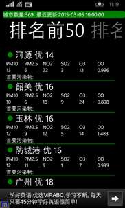 PM25空气质量地图-实时 screenshot 6