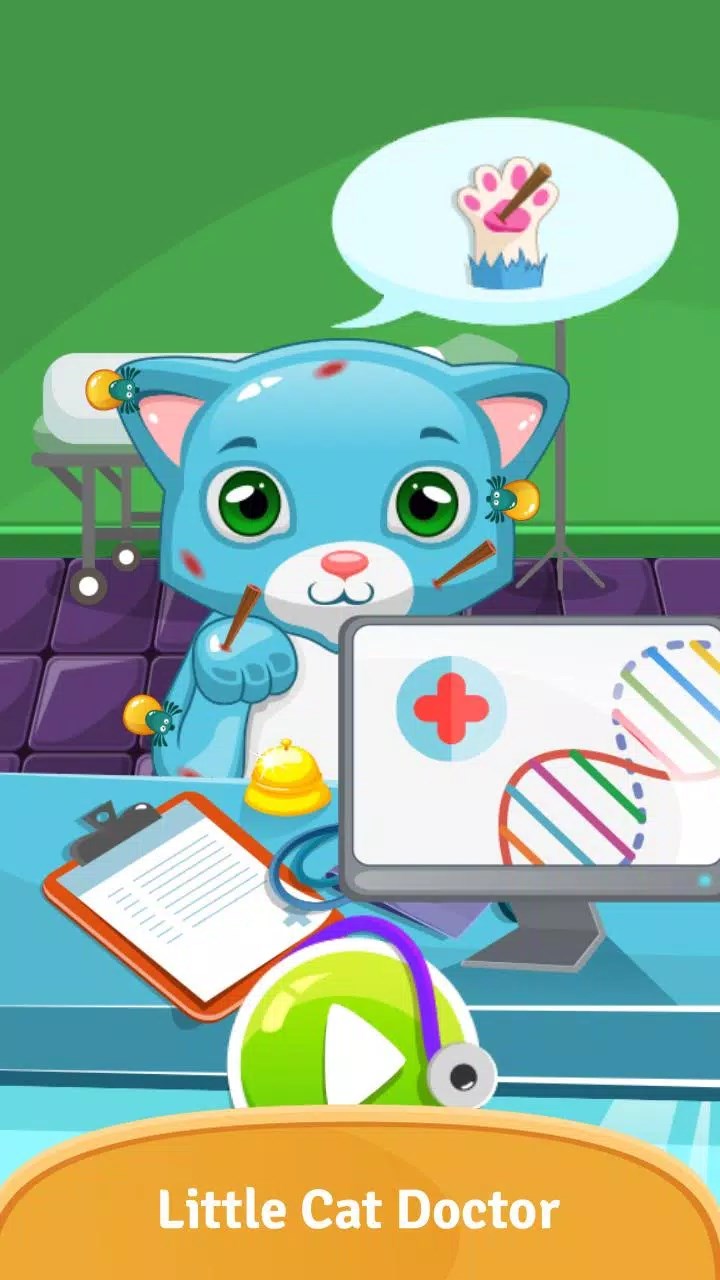 Captura 6 Kitty Little Cat Doctor: Pet Vet Game windows