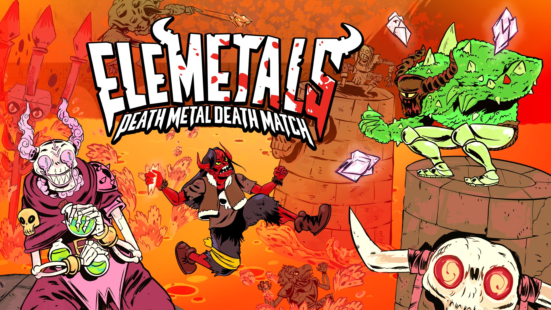 Скриншот №7 к EleMetals Death Metal Death Match!