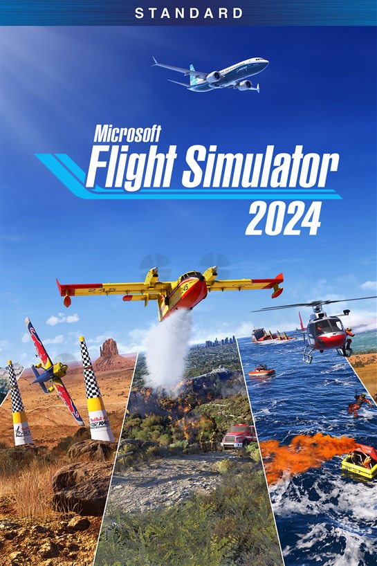 صورة غلاف لـ Microsoft Flight Simulator 2024 - Standard Edition