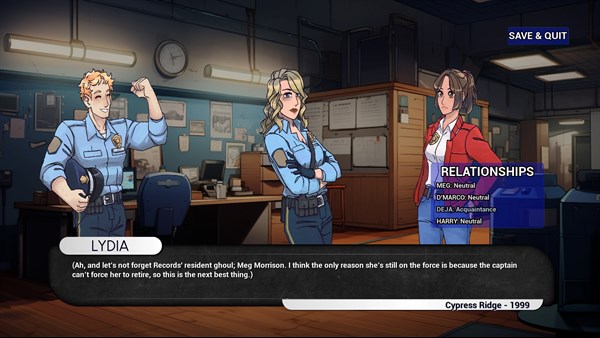 Outbreak The Fedora Files What Lydia Knows screenshot