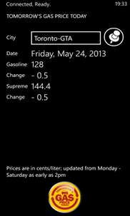 Tomorrow's Gas Price Today screenshot 1