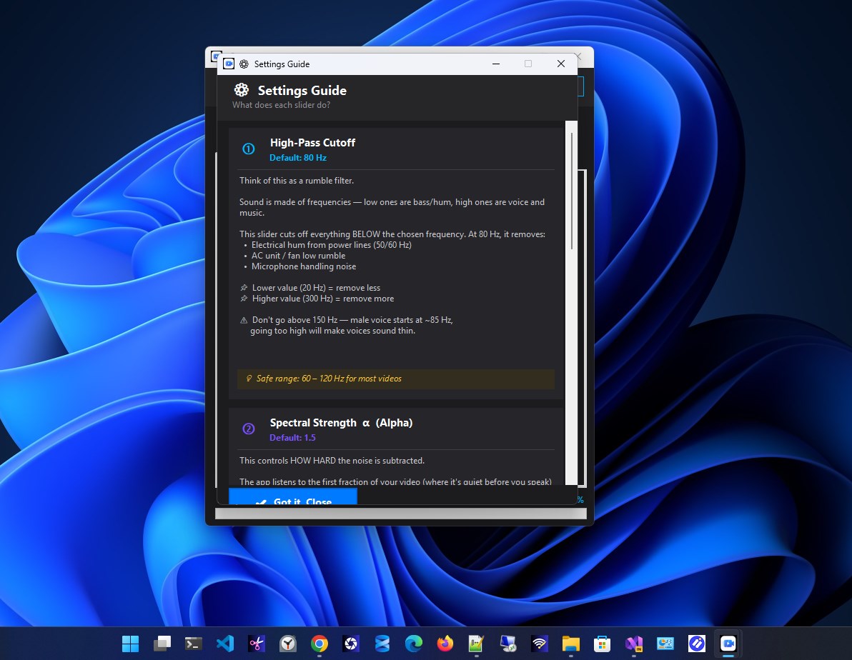 Video Noise Reducer - Windows に無料でダウンロードしてインストール