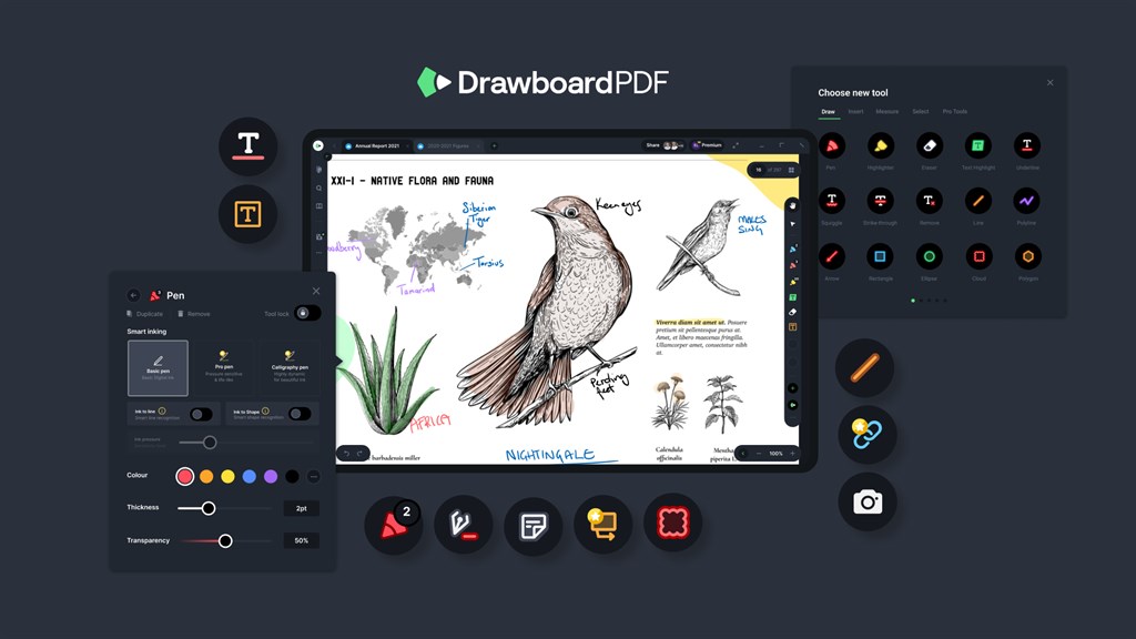 Add Grids and Lines to your documents in Drawboard PDF