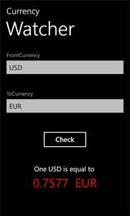 Currency Watcher screenshot 2