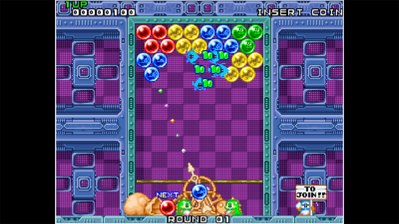 ACA NEOGEO PUZZLE BOBBLE screenshot 1