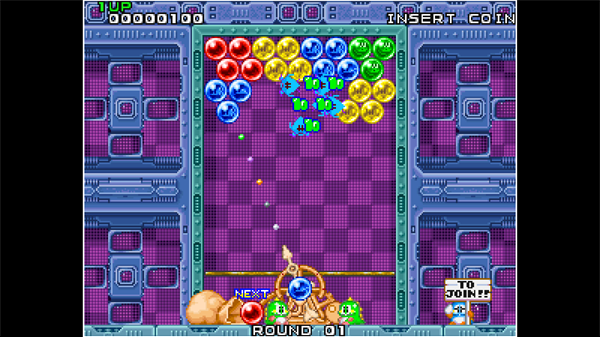 ACA NEOGEO PUZZLE BOBBLE screenshot