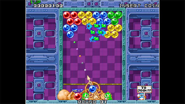 ACA NEOGEO PUZZLE BOBBLE screenshot 1