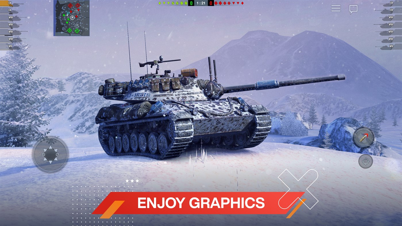 #7. World of Tanks Blitz (Windows) Ved: Wargaming Group Limited