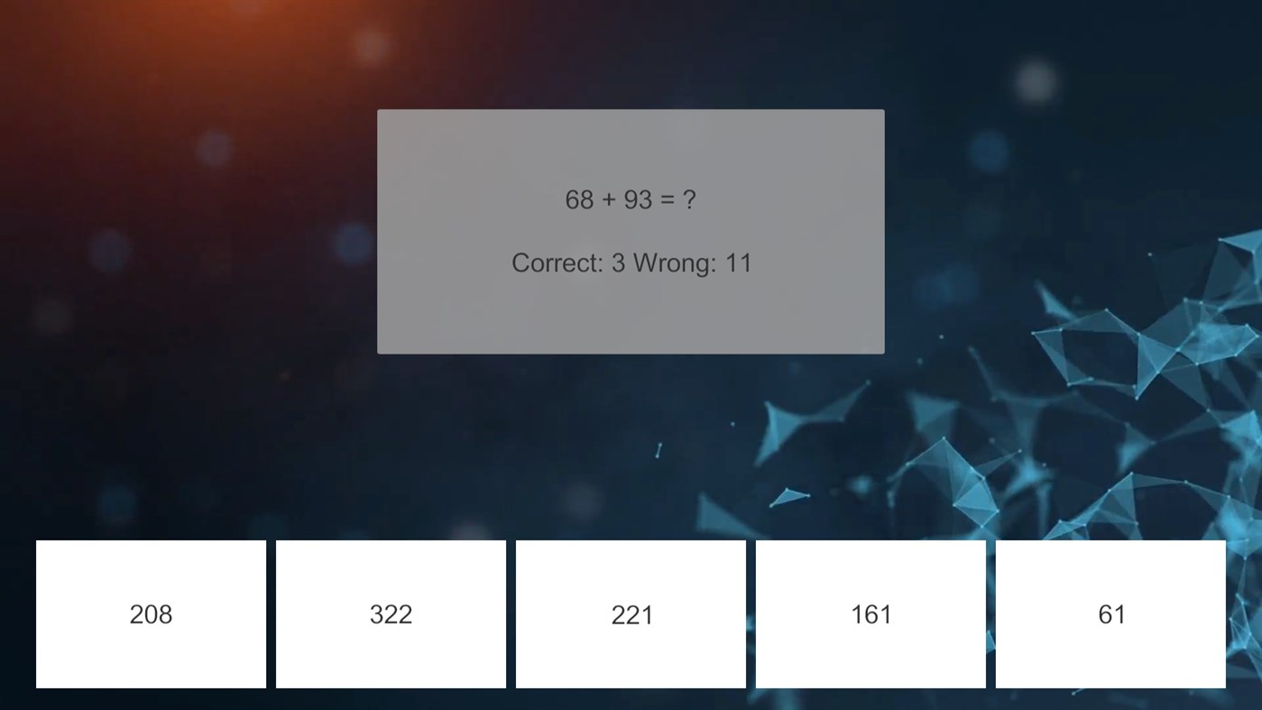 #3. Mental arithmetic(Addition) (Windows) 作者: Ivan Bondaruk