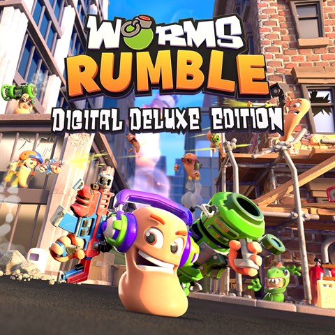 Обложка игры Worms Rumble - Digital Deluxe Edition для Xbox Series X|S