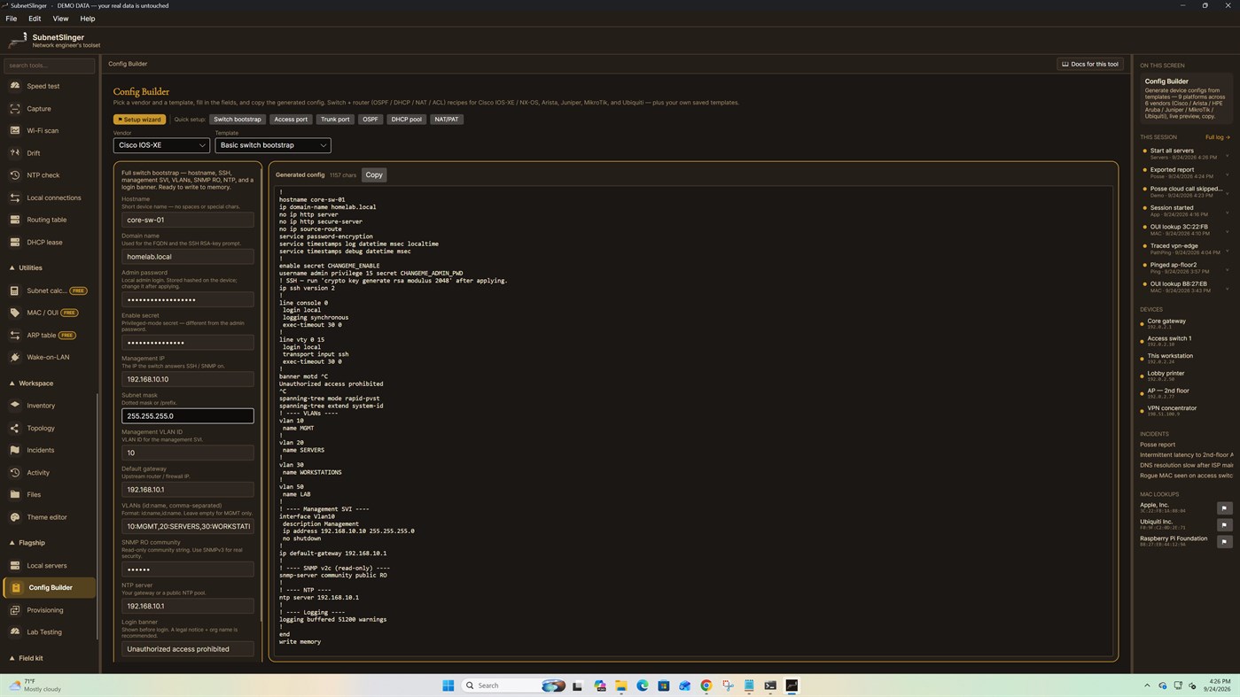 #6. SubnetSlinger (Windows) Przez: AISMITH PDX
