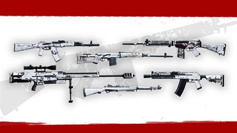 Insurgency: Sandstorm - Whiteout Weapon Skin Set