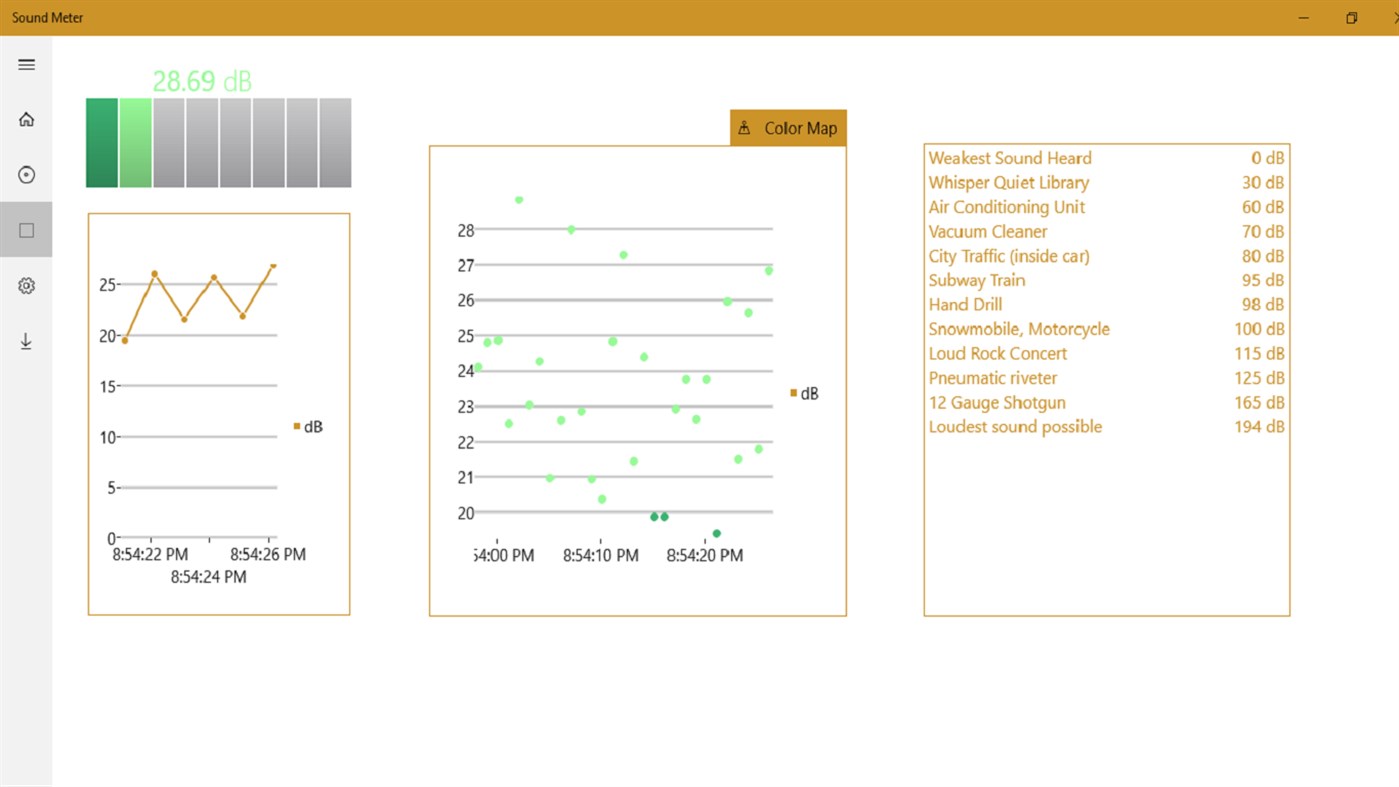 #1. Sound Meter (Windows) Oleh: Abhinav S