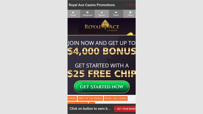 Royal ace casino mobile login