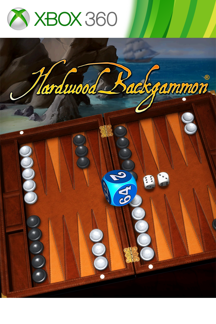 Hardwood Backgammon image