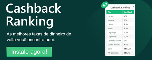 Cashback Ranking: Comparador de Cashbacks marquee promo image