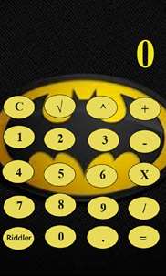 Batman Calculator screenshot 1