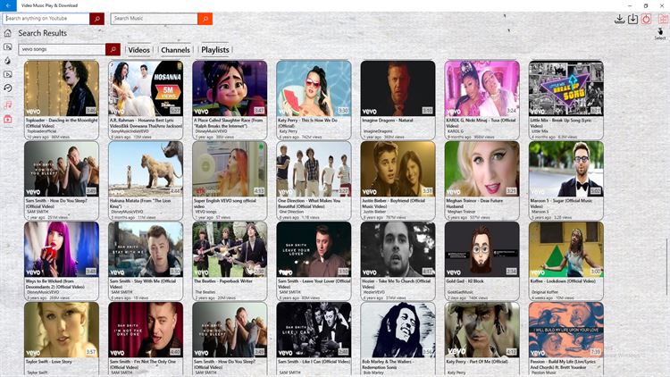 【图】Video Music Play & Download(截图1)