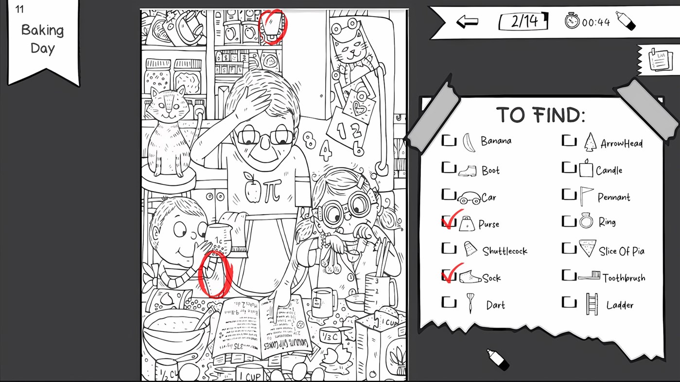 #4. INK ENIGMA: Hidden Object Challenges (Windows) Podle: Avgam