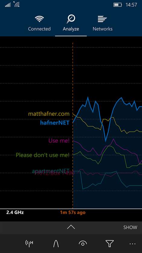 WiFi Analyzer for Windows 10 free download on 10 App Store