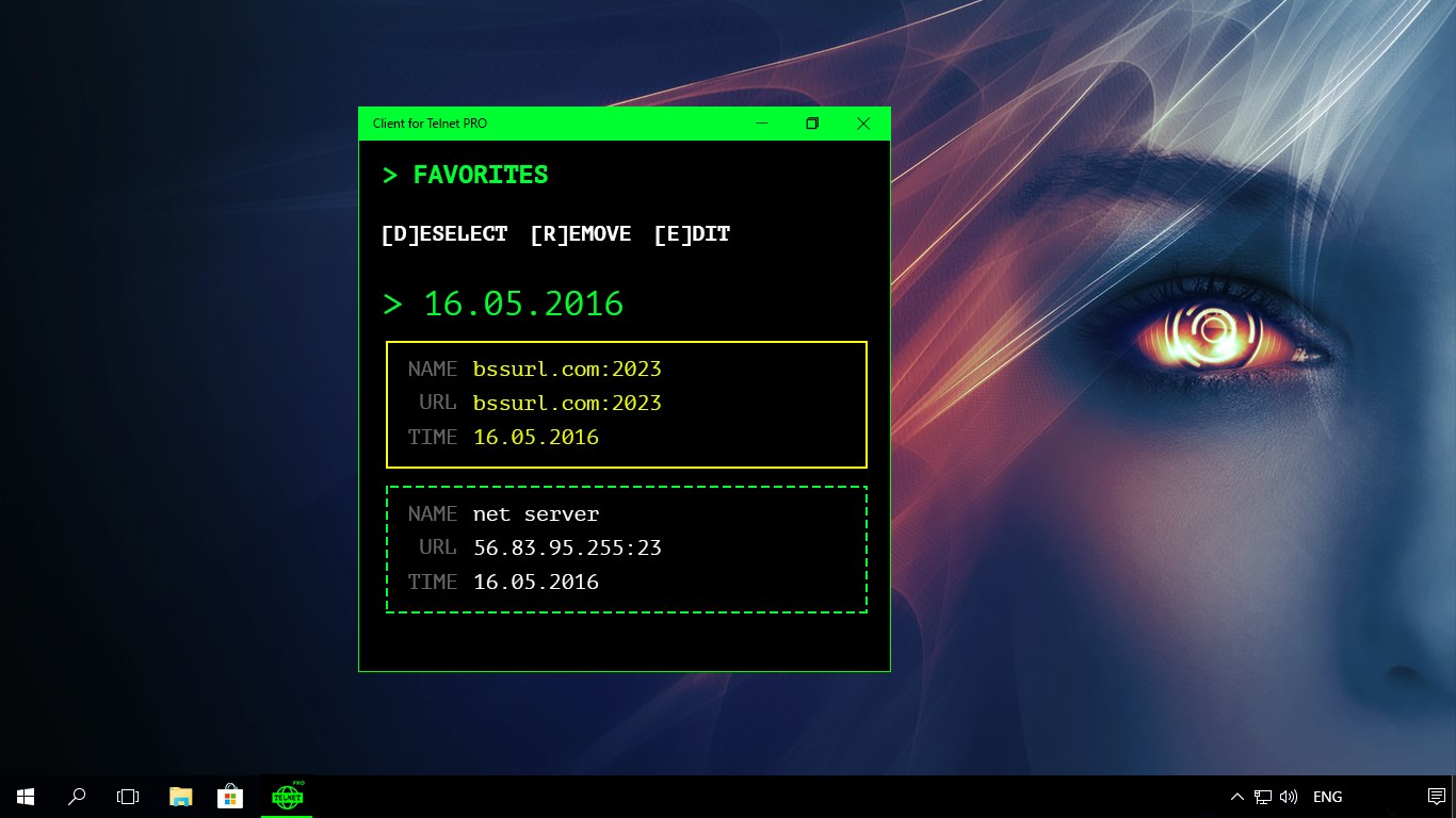 Client for Telnet PRO — скачайте и установите в Windows | Microsoft Store