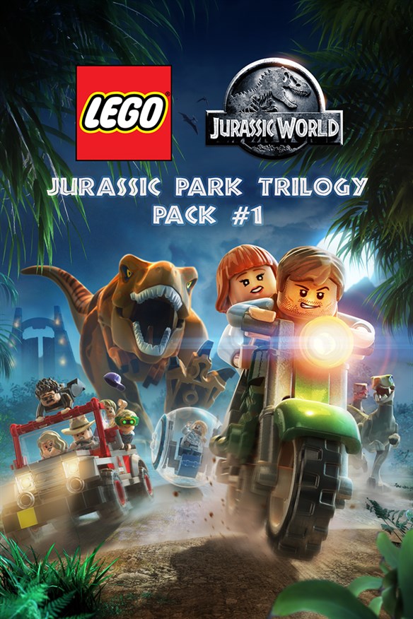 LEGO Jurassic Park Trilogy Pack #1 Xbox Series X|S and Xbox One cover art