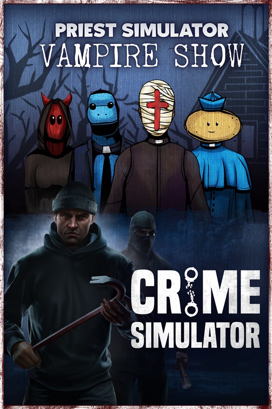 Boksbillede af Priest Simulator x Crime Simulator