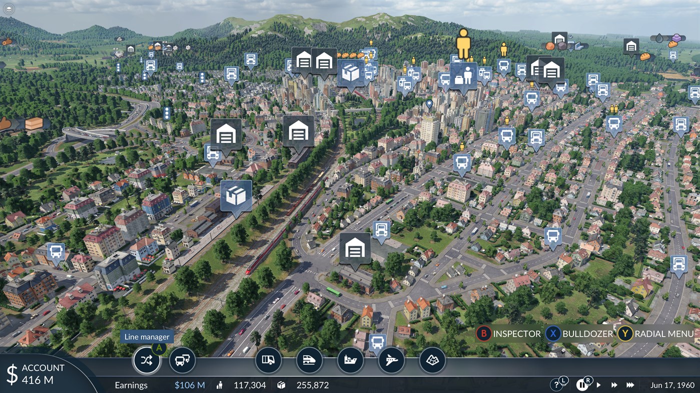 #7. Transport Fever 2: Console Edition – Deluxe Edition (Xbox) By: Nacon