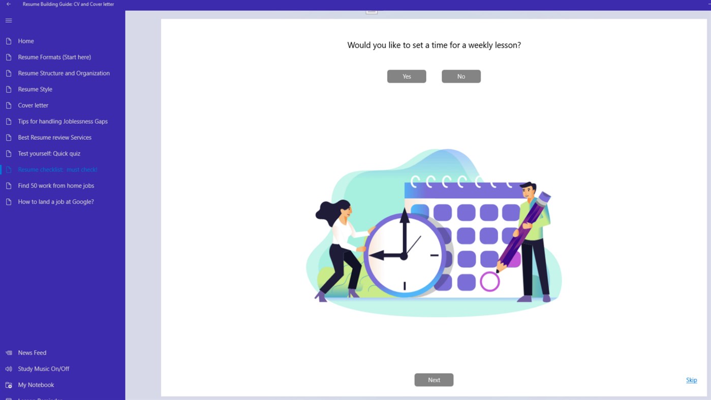 #1. Resume Building Guide: CV and Cover letter (Windows) By: Better courses