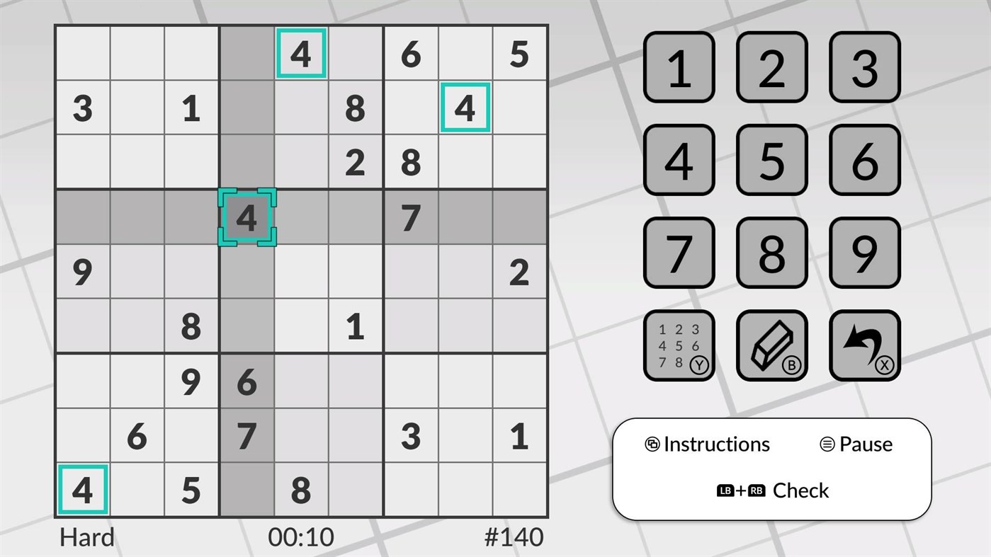 #2. Word Sudoku by POWGI (Xbox) By: Lightwood Games