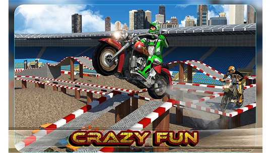 Crazy Biker 3D screenshot 1