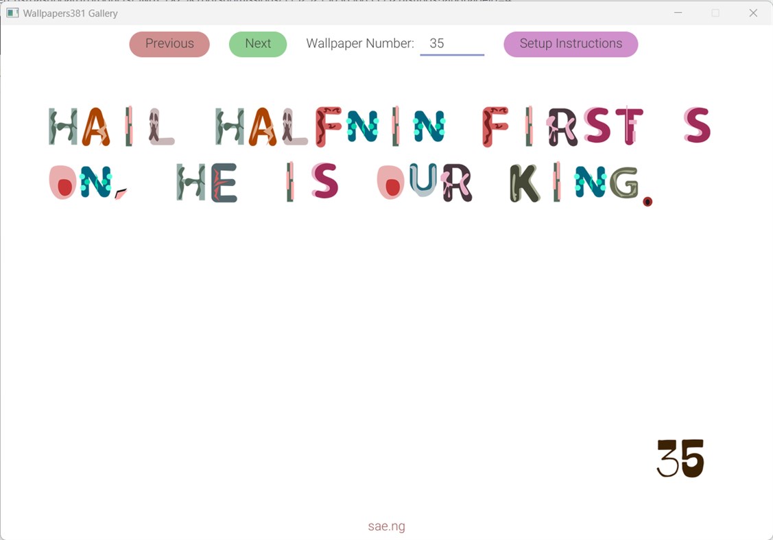 #2. wallpapers381 (Windows) Podle: Saenuma Digital Ltd